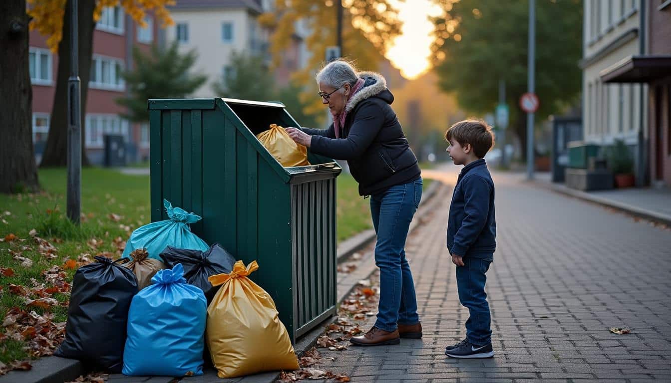 Illustration: Comprendre le rôle essentiel des conteneurs de dons de vêtements