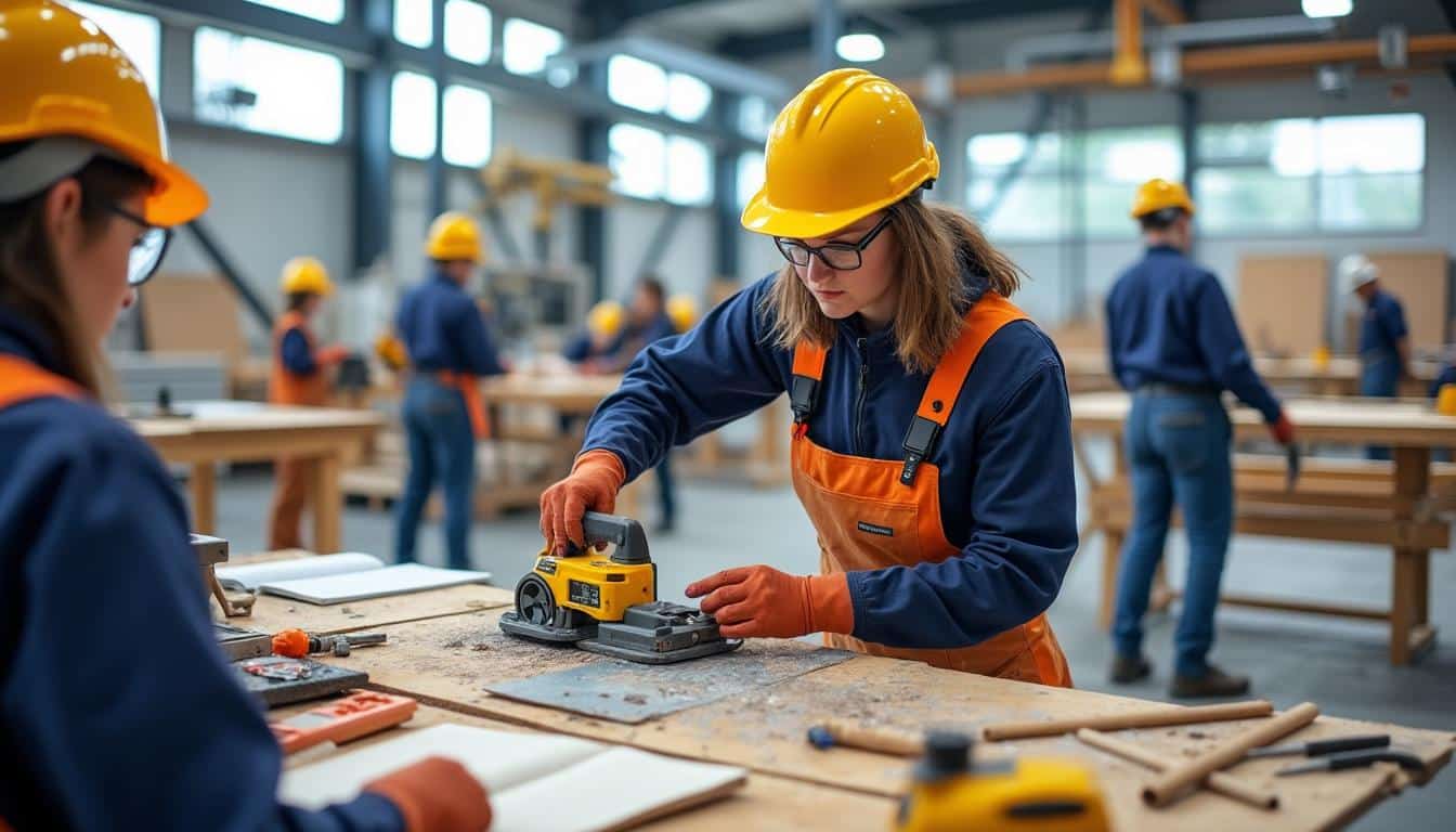 Illustration: Les installations et événements pour s’immerger dans le BTP CFA des Vosges