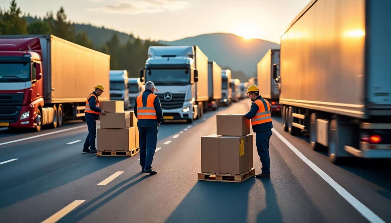 Illustration: Comprendre le fonctionnement et les principes de la messagerie dans le transport routier