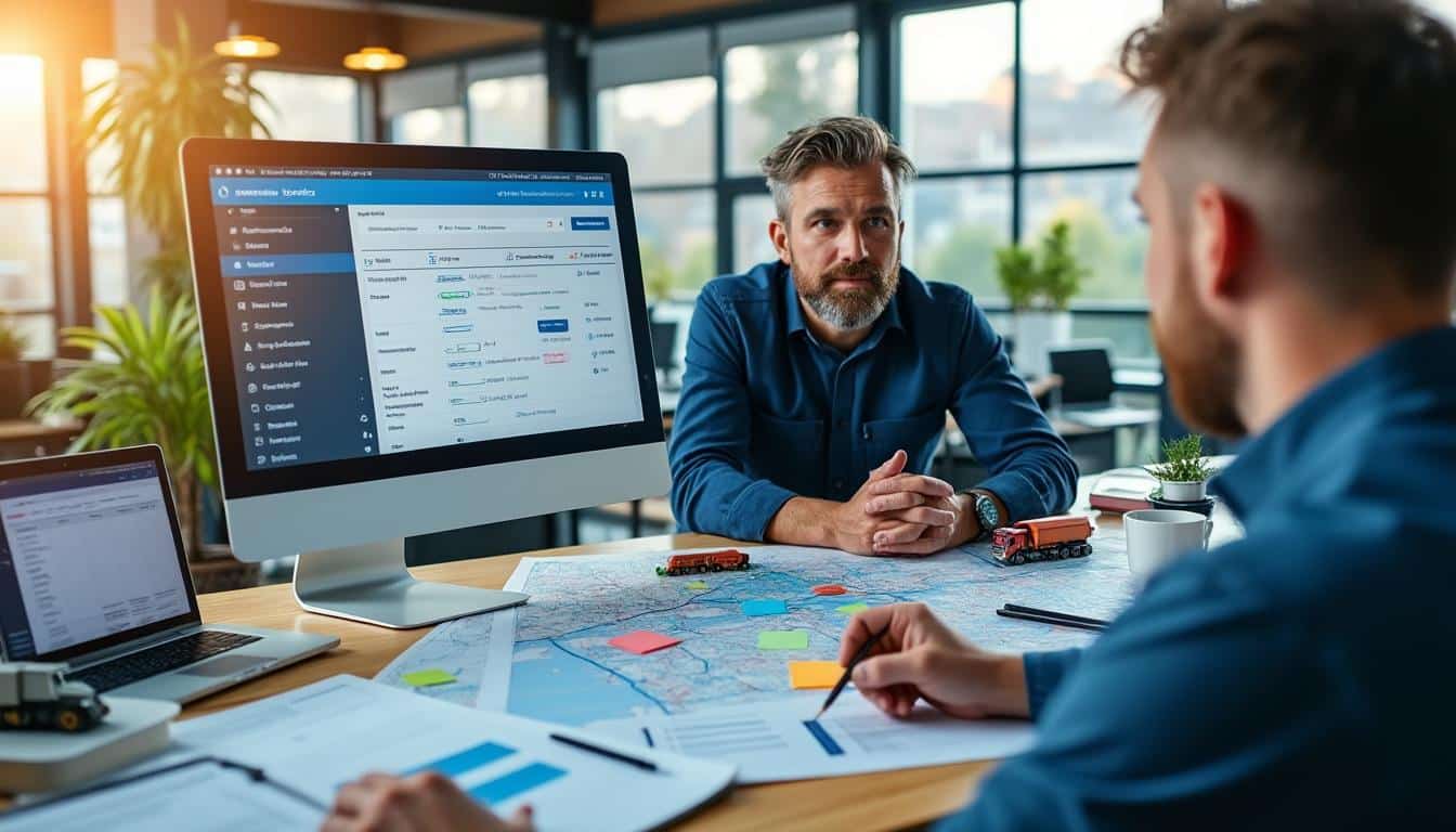 Illustration: Comprendre le rôle d’une bourse de fret dans le transport routier