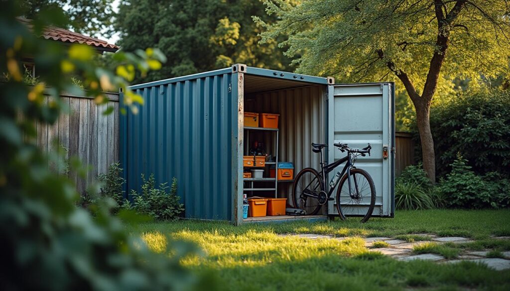 Mini container : solution compacte et modulable pour stockage et habitat