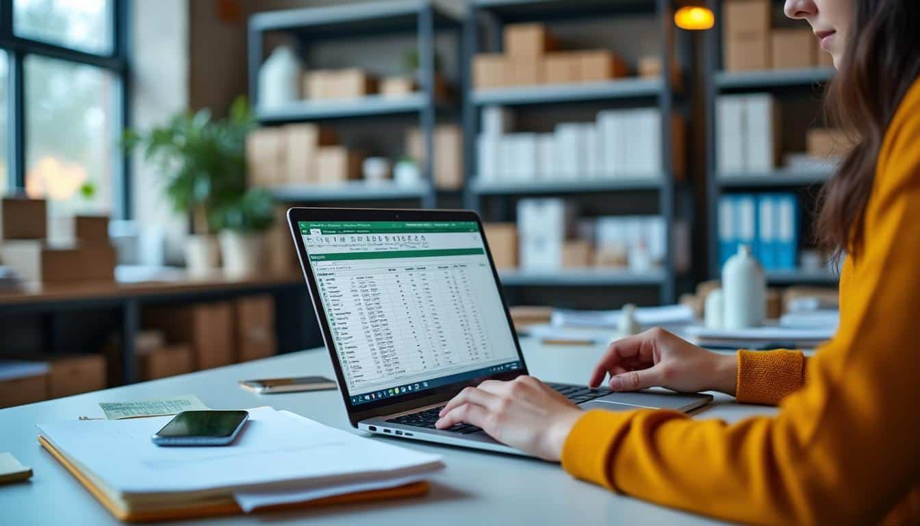 Illustration: Découvrir les modèles gratuits Excel pour gérer le stock en entreprise