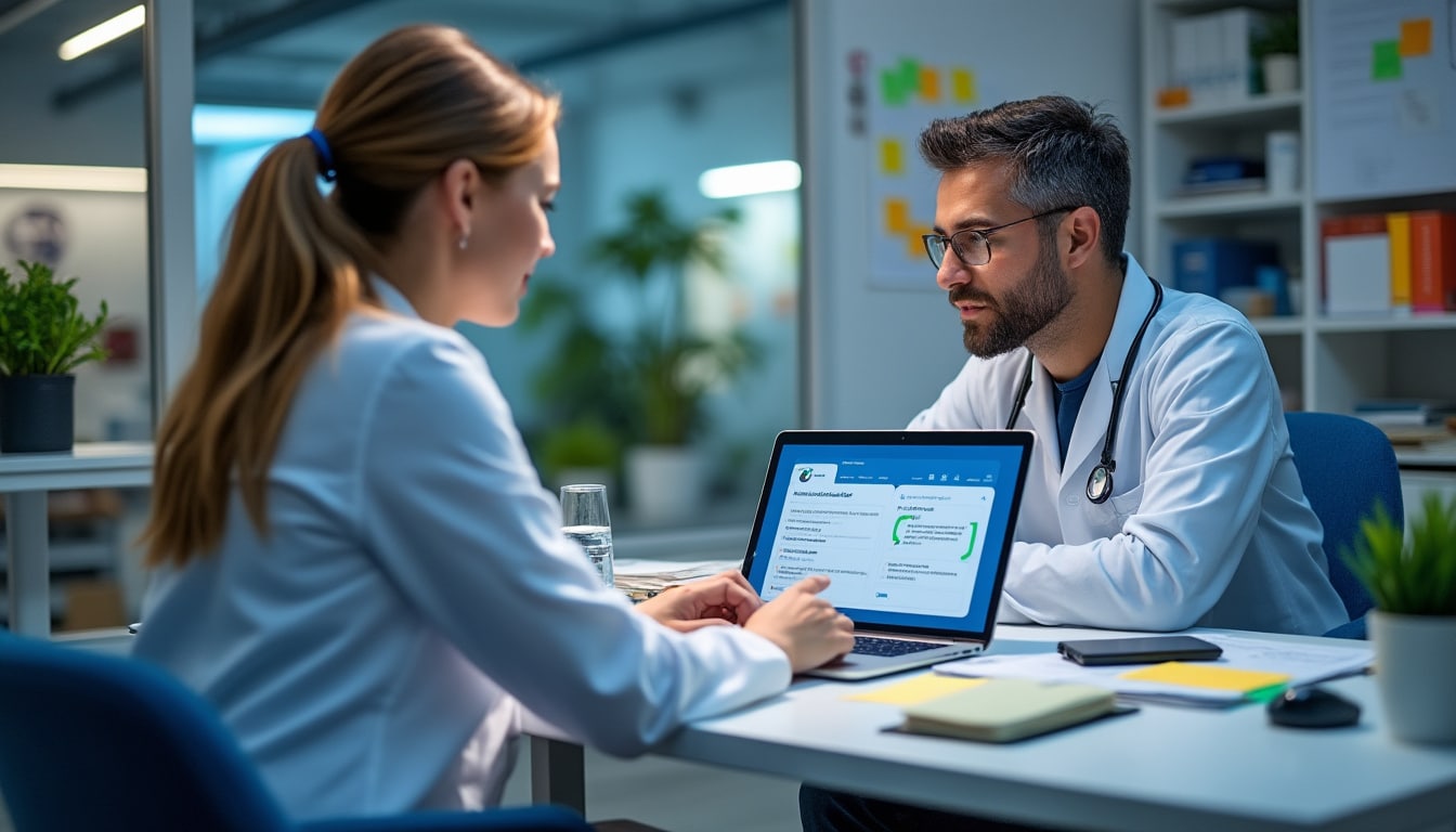 Illustration: Pourquoi Korelio facilite la gestion pour les professionnels de santé