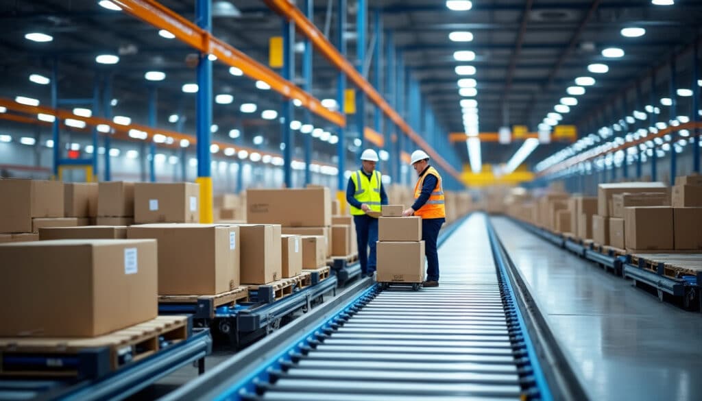 Centre de tri de Compans : plateforme logistique rapide et fiable