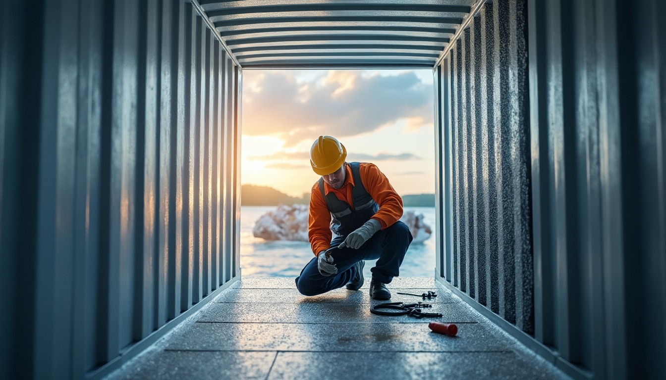 Isolation du container contre la condensation : solutions efficaces