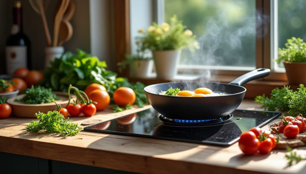 Poêles en acier carbone : robustesse et cuisson parfaite au quotidien