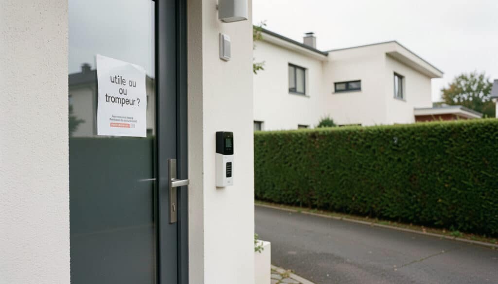 Autocollant d’alarme maison : utile ou trompeur ?