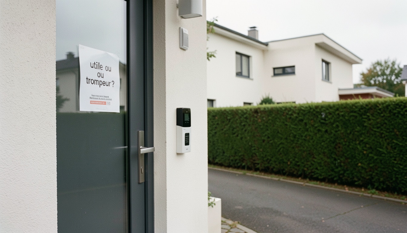 Autocollant d’alarme maison : utile ou trompeur ?