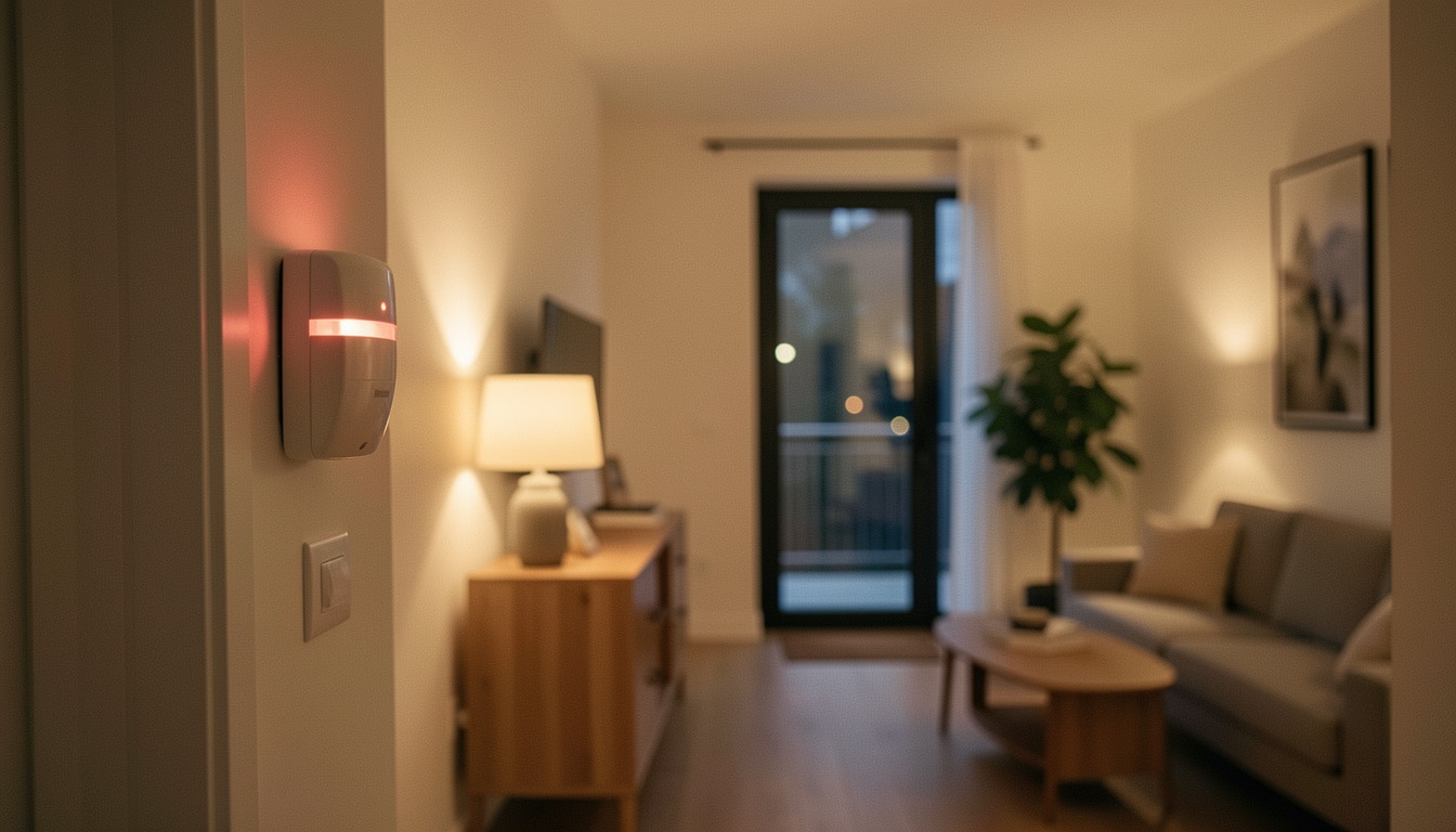 Détecteur de mouvement avec alarme pour la maison