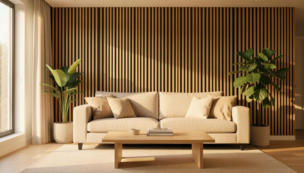 Panneaux acoustiques en bois pour un intérieur apaisé