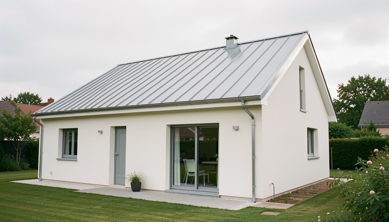 Toiture de maison en bac acier : prix, atouts et limites