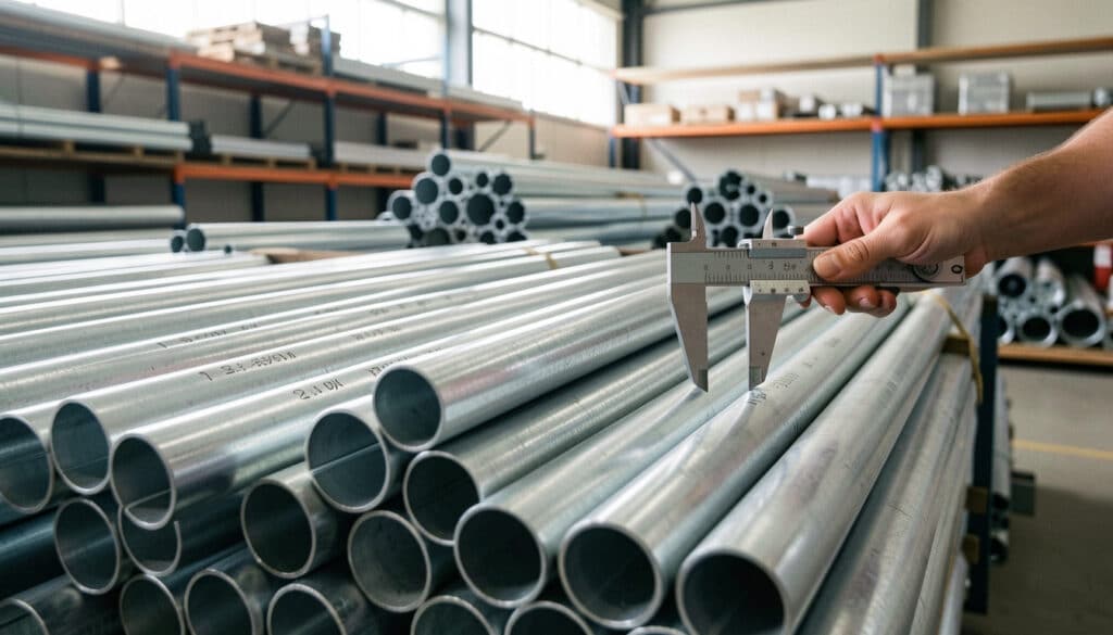 Bien choisir un tube en acier galvanisé durable
