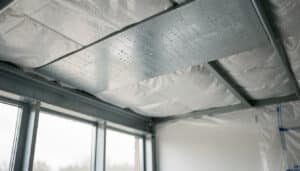 Condensation sous un bac acier : causes et solutions